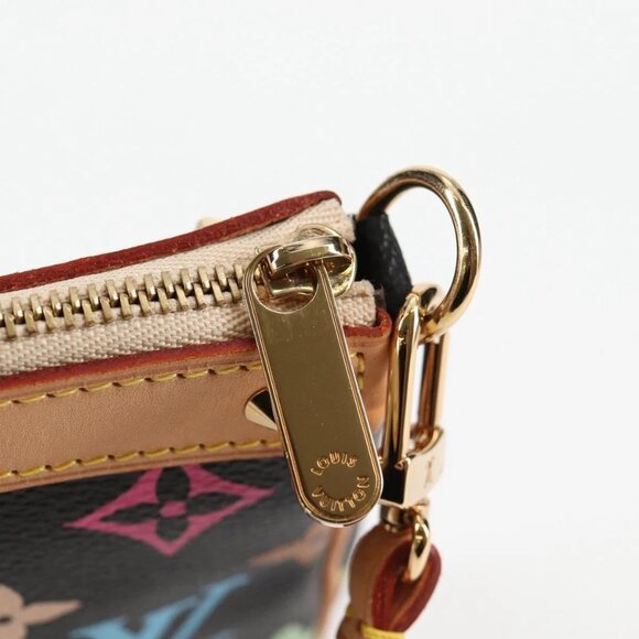 LOUIS VUITTON Monogram Multicolor Pochette Accessoires Black - Picture 7 of 16